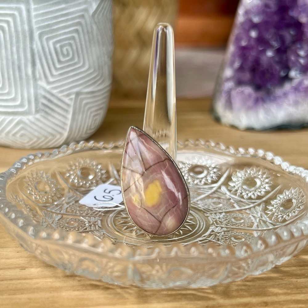 Butterfly Jasper 🦋 - Size 6.5 - Sterling Silver